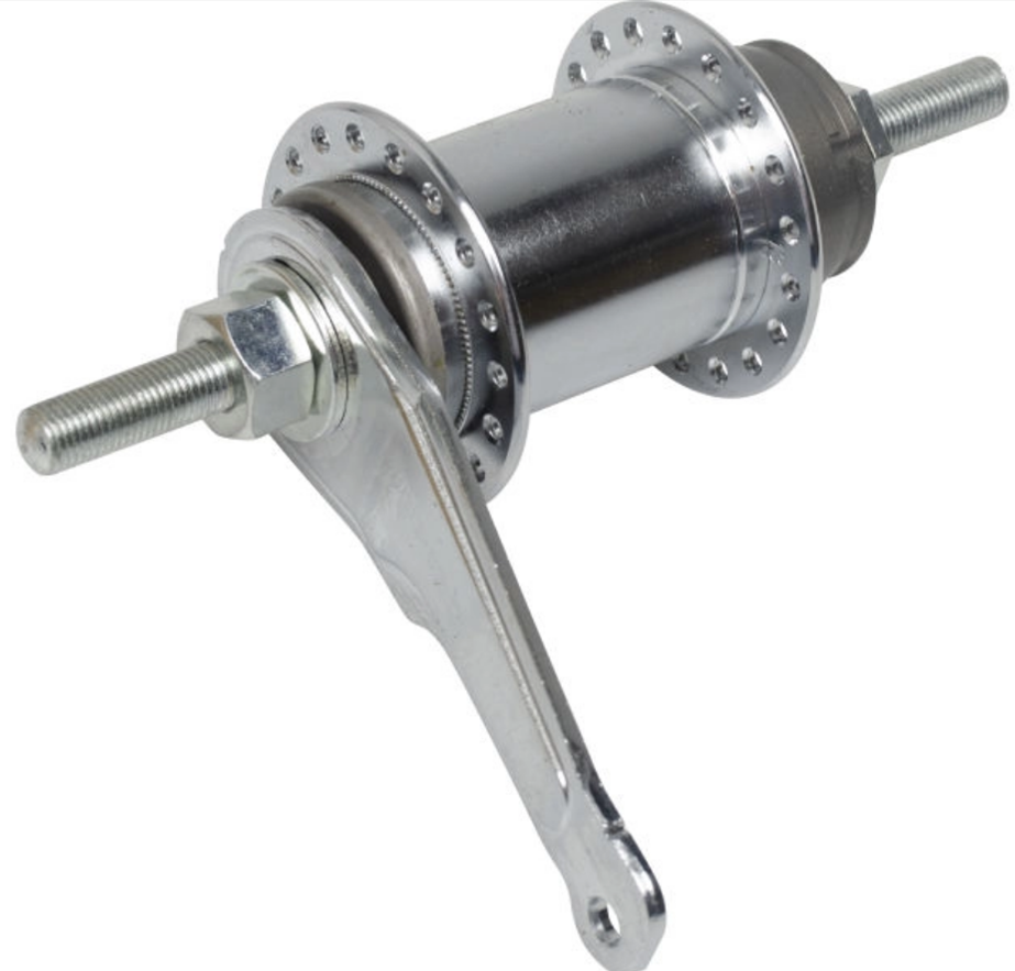 Shimano coaster brake hub CB-E110 109mm old axle length 165 mm (workshop packaging)