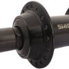 Shimano dopo mozzo a 7 velocità fh-ty500 36 fori dell'asse fisso nero