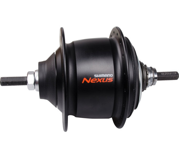 Shimano versnellingsnaaf nexus 8 premium sg-c6011 - velgrem rollerbrake - 36 gaats - zwart