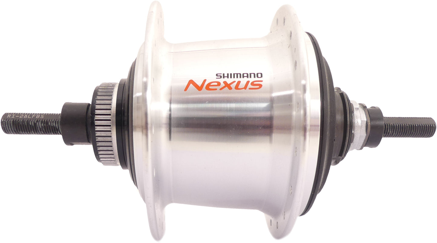 Shimano Gear Hub Nexus 7 SG-C3001 Frano a disco 36 fori argento