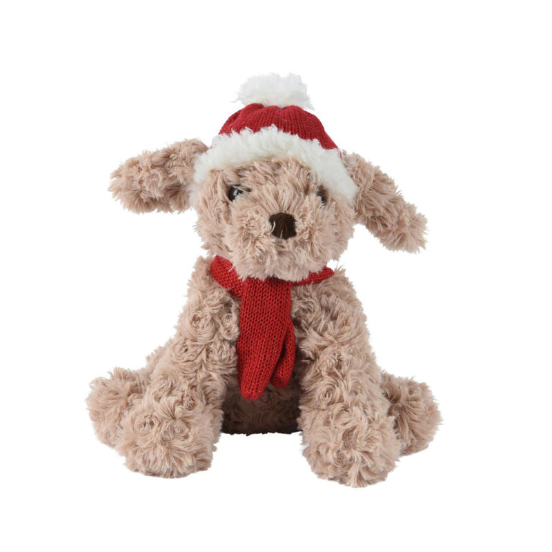 Hond pluchel.15cm x w.10cm x h.20cm | 2 stuks