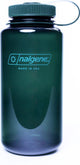 Nalgene - botella de boca ancha - botella para beber - botella de agua - a prueba de fugas - 1000ml - libre de bpa - sustentar - jade