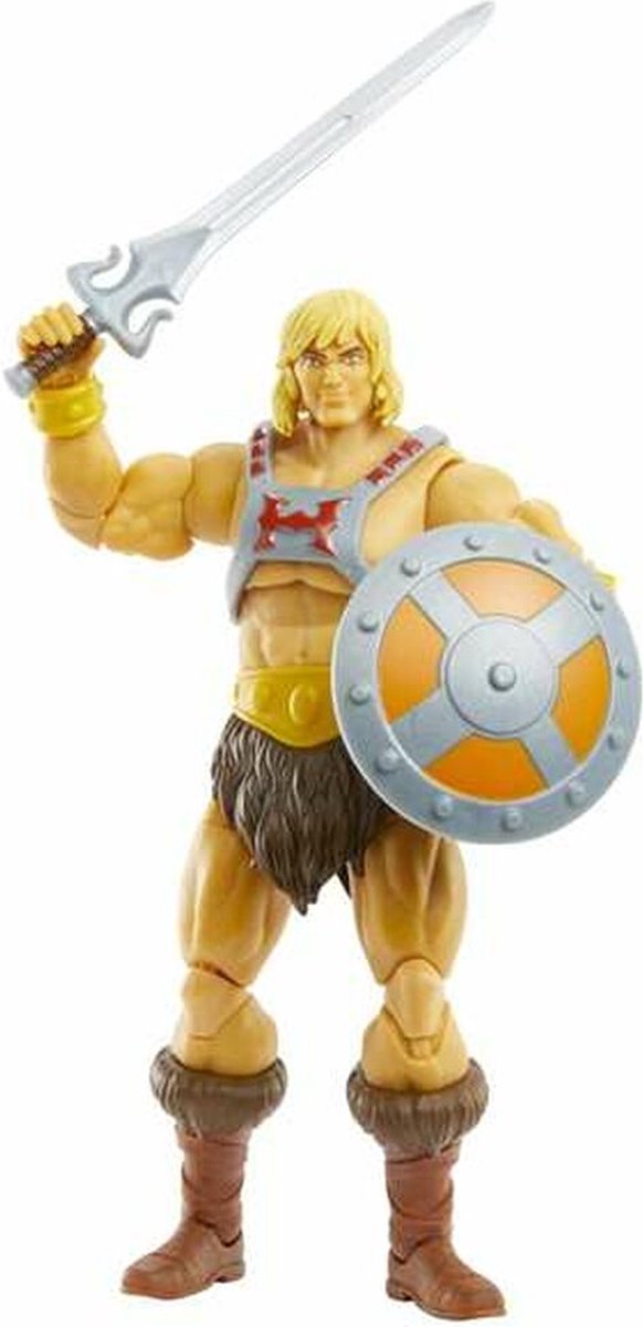 Mattel Masters of the Universe: Revelation - classica action figure di He-Man da 18 cm