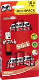 Pegamento en barra pritt original 11 g paquete de 10