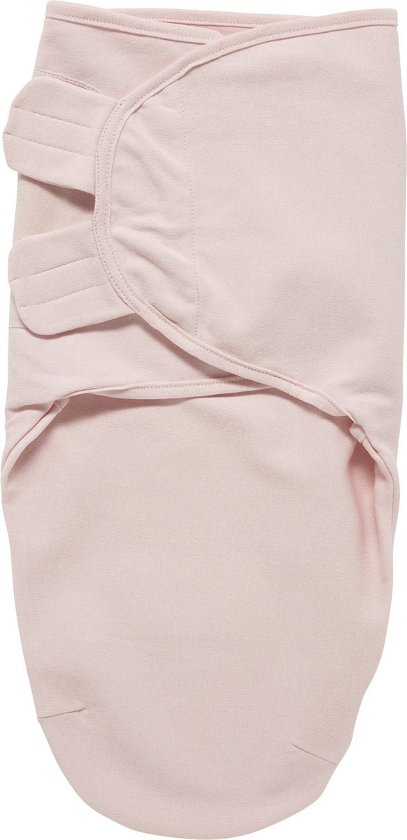 Manta envolvente para bebé Meyco uni - rosa claro - 0-3 meses - 1,0 tog