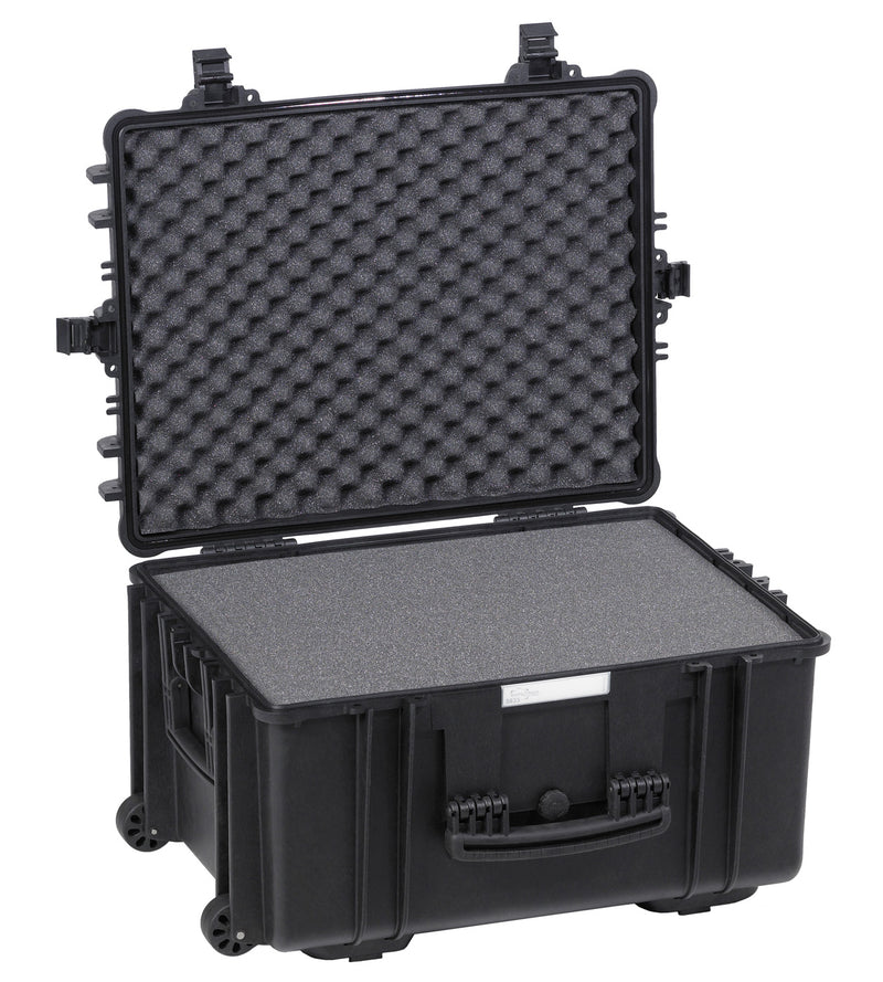 Explorer cases 5833 koffer zwart met plukschuim