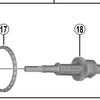 Shimano Binnenwerk Nexus 8 Rimuovi SG-C6001-8C (asse 184 mm)