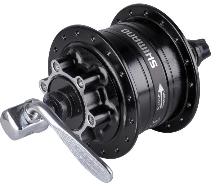 Shimano Dynamonaaf 32 fori HD-3D32 3 watt per disco freno a 6-bout Tensioner rapido nero