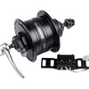 Shimano dynamonaaf hd-3d37 3 watt - 32 gaats - center lock - snelspanner - zwart