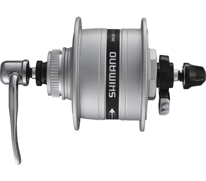 Shimano Dynamonaaf HD-3D37 3 Watt 36 Geats Center-Lock Tension Silver