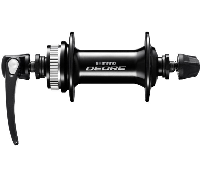 Shimano anche hub deore hb-m6000 36 fori 100 mm larghezza incorporata con nero-tensionero nero