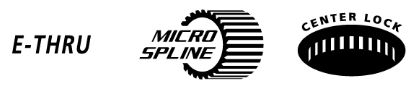 Shimano dopo mozzo a 12 velocità FH-TC500-MS-A Micro Spline Cl 36 fori 142 x 12 asse intestinale nero