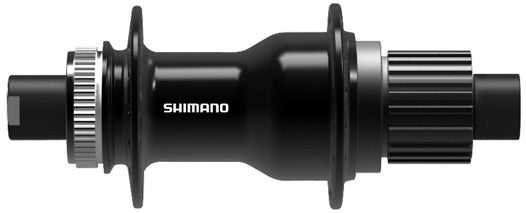 Shimano dopo hub 12 velocità FH-TC500-MSBA-A Micro Spline Cl 36 fori 148 x 12 Asse luminoso nero