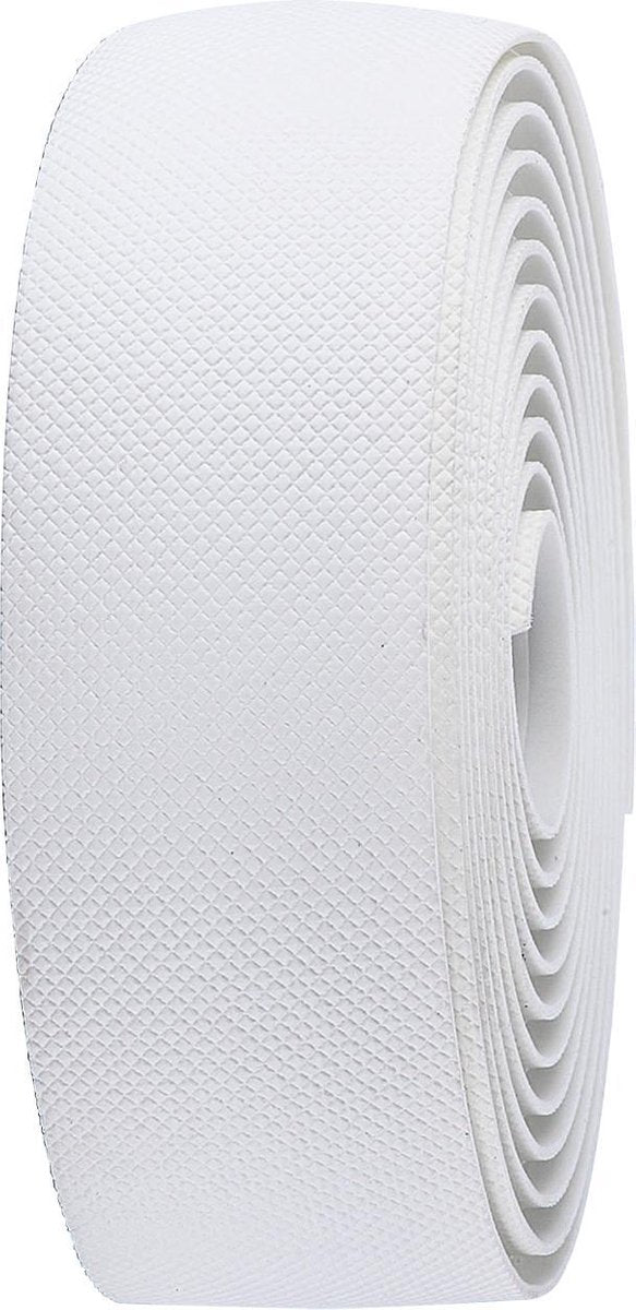 Bbb cycling flexribbon gel stuurtape - extra grip - microfiber - stuurlint racefiets - wit - 200 x 3cm - bht-14