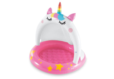 INTEX 58438NP Collezione set bagnata Caticorn Baby Swimming Pool 102x102 cm