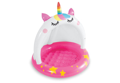 INTEX 58438NP Collezione set bagnata Caticorn Baby Swimming Pool 102x102 cm