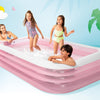 Piscina familiar de piscina inflable - rosa
