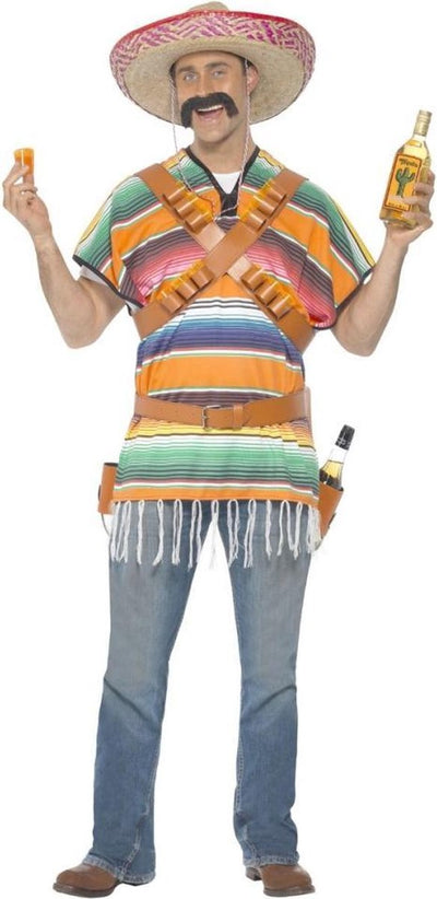 Smiffys - costume da ragazzo sparatutto in tequila - verde multicolore