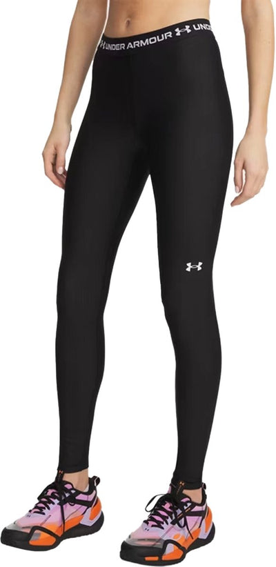 Leggings sportivi da donna Under Armour Heatgear-blk - Ultimate Black - White