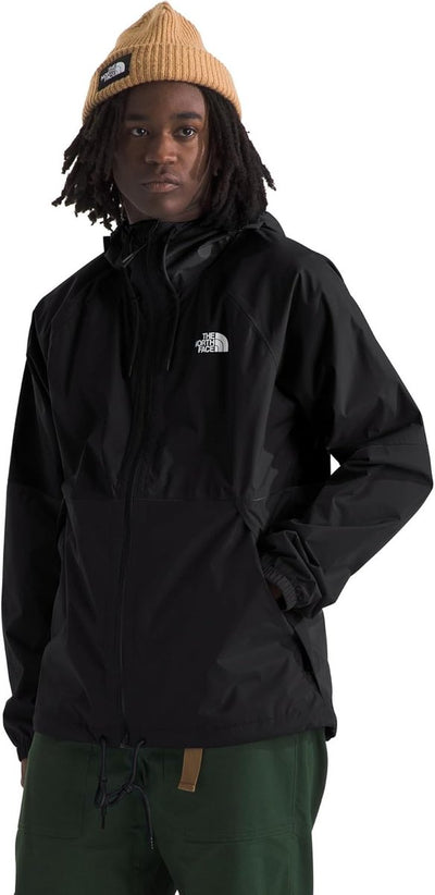 Giacca outdoor da uomo con cappuccio The North Face Antora Rain - tnf nera