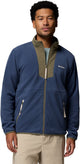 Columbia sequoia grove™ full zip fleece heren outdoortrui - dark mountain, stone green