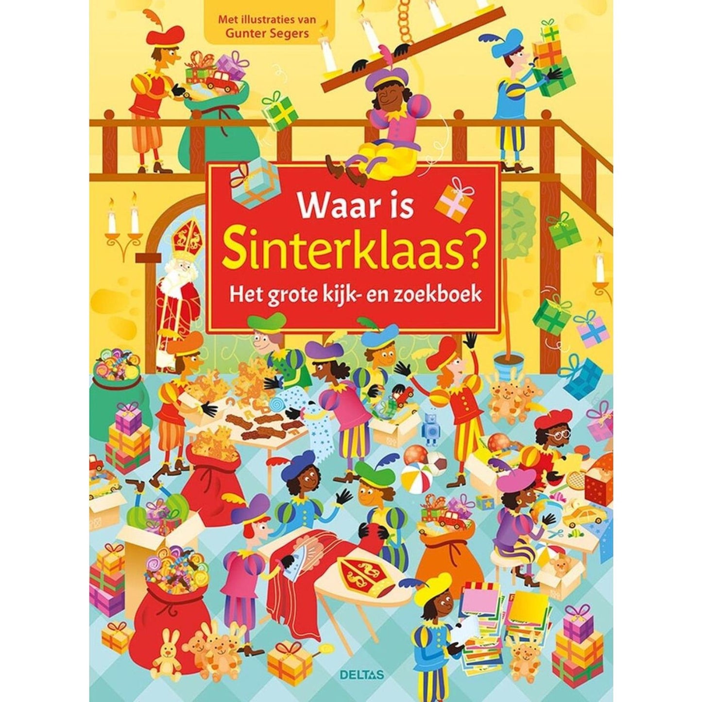 Deltas dov'è Sinterklaas? il grande sguardo e il libro di ricerca