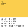 Superior achtergrondpapier 18 buff 1,35 x 11m