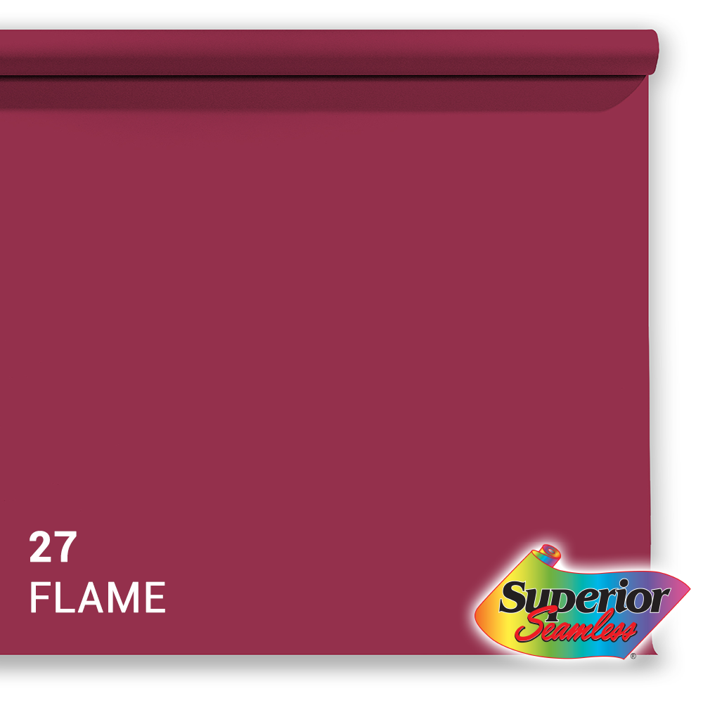 Superior background paper 27 Flame 1.35 x 11m