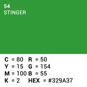 Superior achtergrondpapier 54 stinger chroma key 1,35 x 11m - afbeelding 5