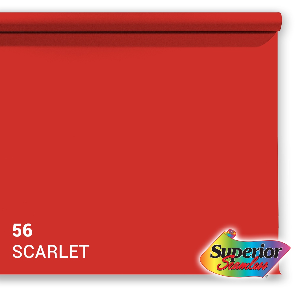 Carta di sfondo superiore 56 Scarlet 1,35 x 11m
