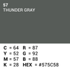 Superior achtergrondpapier 57 thunder grey 1,35 x 11m