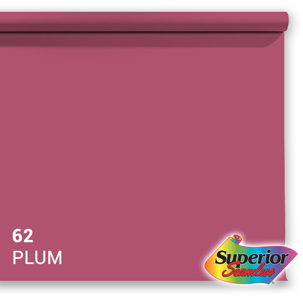 Documento de fondo superior 62 Plum 1.35 x 11m