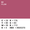 Documento de fondo superior 62 Plum 1.35 x 11m