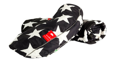 Wobs handmof stars black white