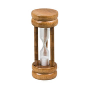 Metaltex zandloper 3 minuten donker hout - afbeelding 2