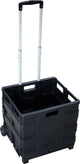 Pavo - trolley - opvouwbaar - belasting tot 35kg - zwart - krat