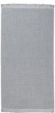 Vtwonen groove badhanddoek - antraciet - 70 x 140 cm
