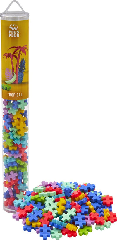 Plus plus tube tropical plus-plus: 100 pieces (4264)