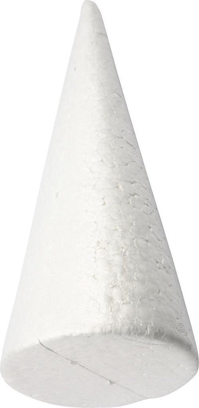 Creative Company Shyropor Kegel White, 35 cm