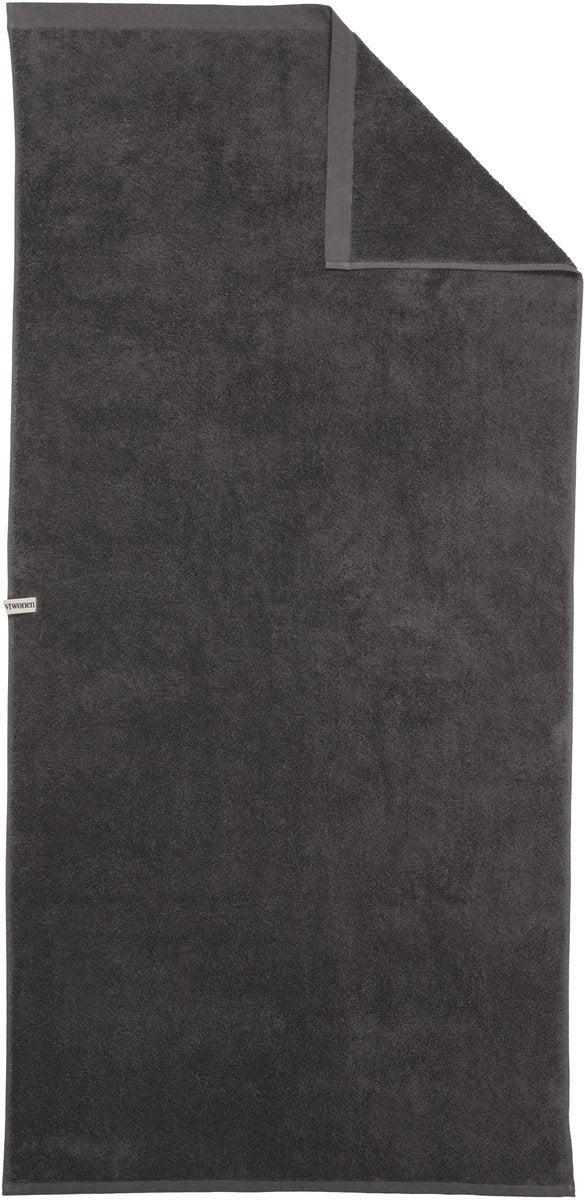 Vtwonen - soft embrace - badlaken - 70x140 - antraciet