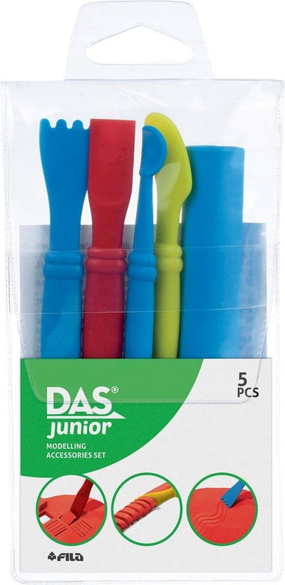 Das modeling spatulas | blister with 5 pieces in assorted colors