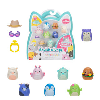 Squishalongs 8 pak surti