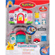 Jazwares squish-a-longs - medium playset (pokemon center)