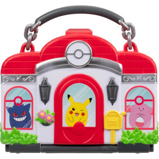 Squish-a-long Jazwares - set da gioco medio (centro Pokemon)