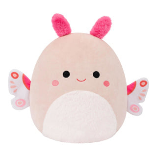 Squishmallows Jazwares - peluche mediano (moritz - polilla del melocotón claro) - peluche de 30 cm