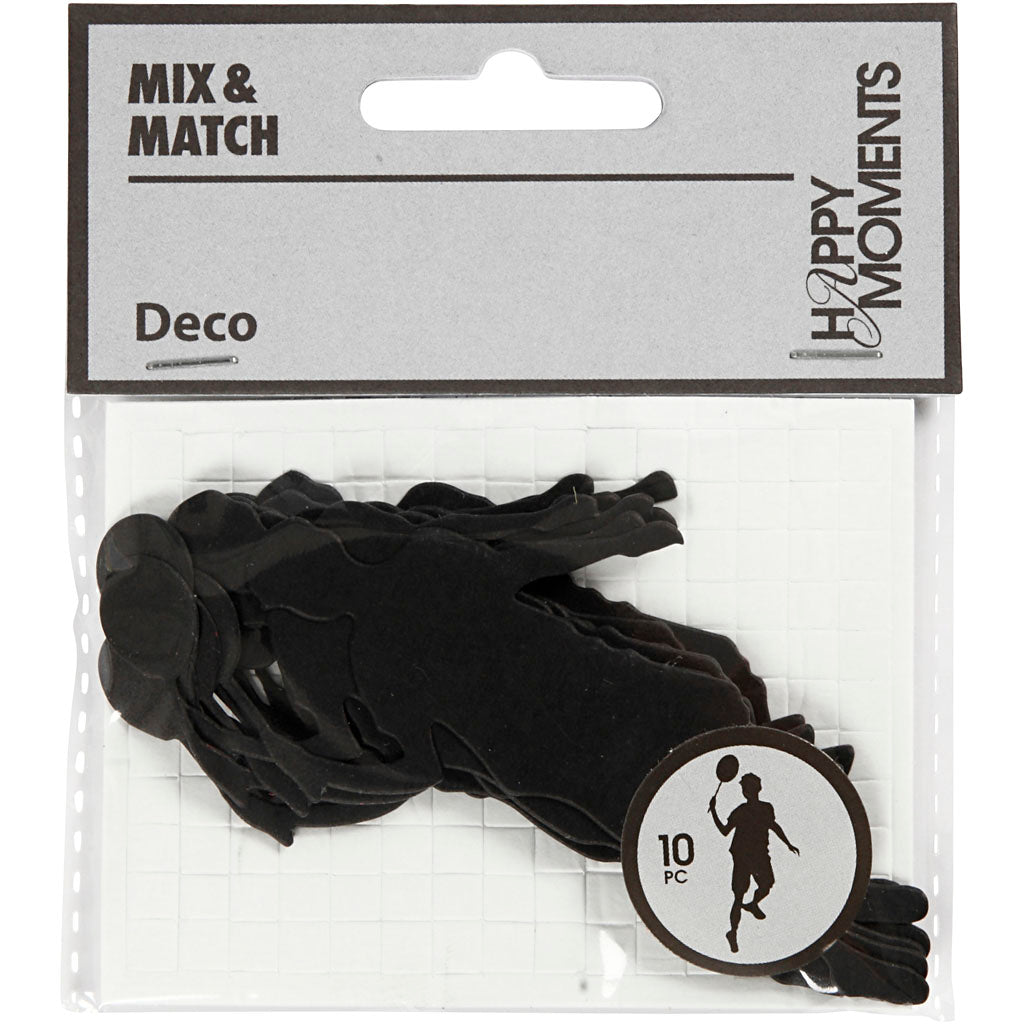 Https: www.cchobby.nl label-badminton-speler-afm-40x90-mm-zwart-10-stuk-1-doos