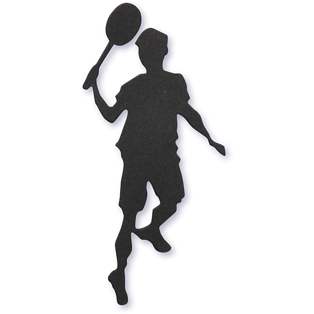 Https: www.cchobby.nl label-badminton-speler-afm-40x90-mm-zwart-10-stuk-1-doos