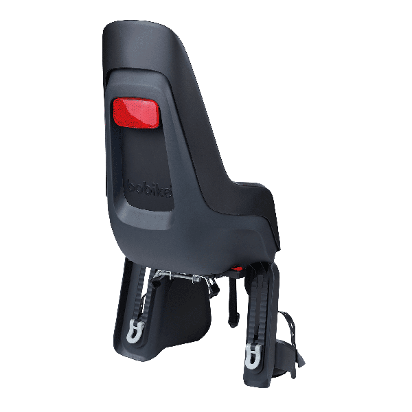 Bobike One Maxi Bicycle Seat detrás con confirmación de portador EB-D Urban Black