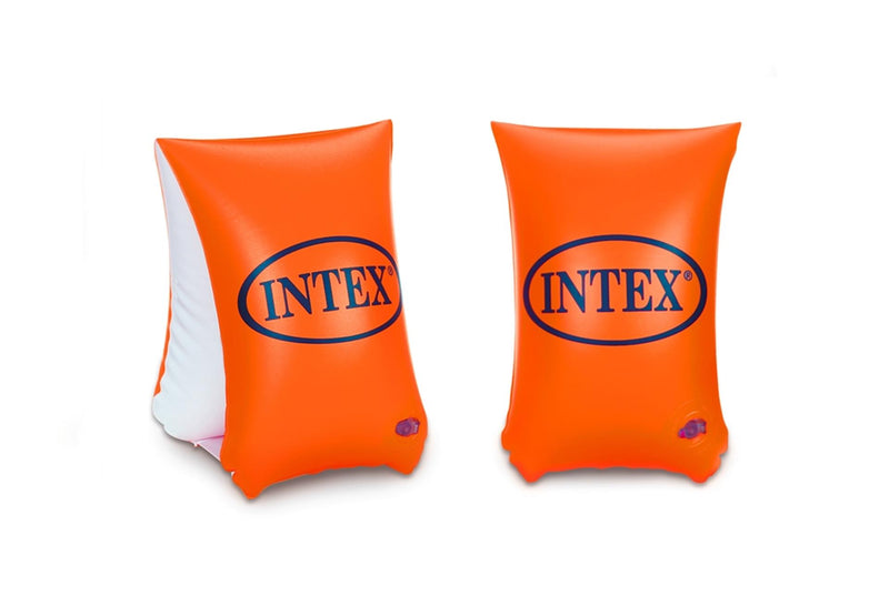 Braccialetti da nuoto Intex arancione l 30x15cm