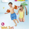 Pulseras de natación intex naranja talla s